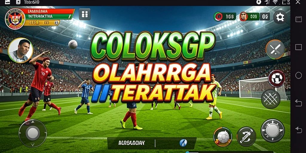 Gameplay COLOKSGP yang mendebarkan dalam suasana olahraga.