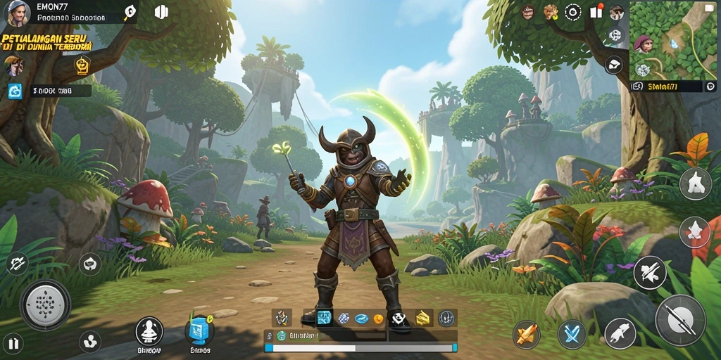 Gameplay Open World yang seru dan terbuka.