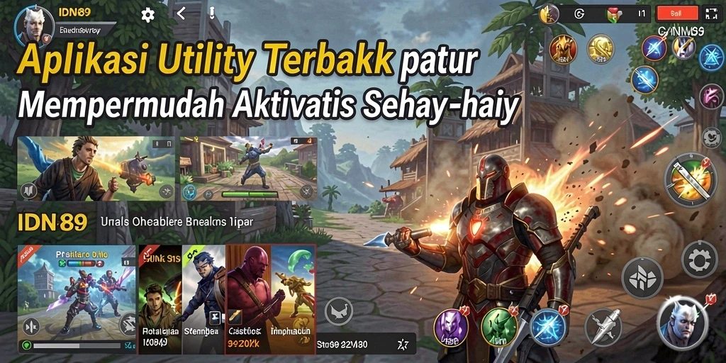 Tampilan antarmuka IDN89 yang intuitif dan fungsional.