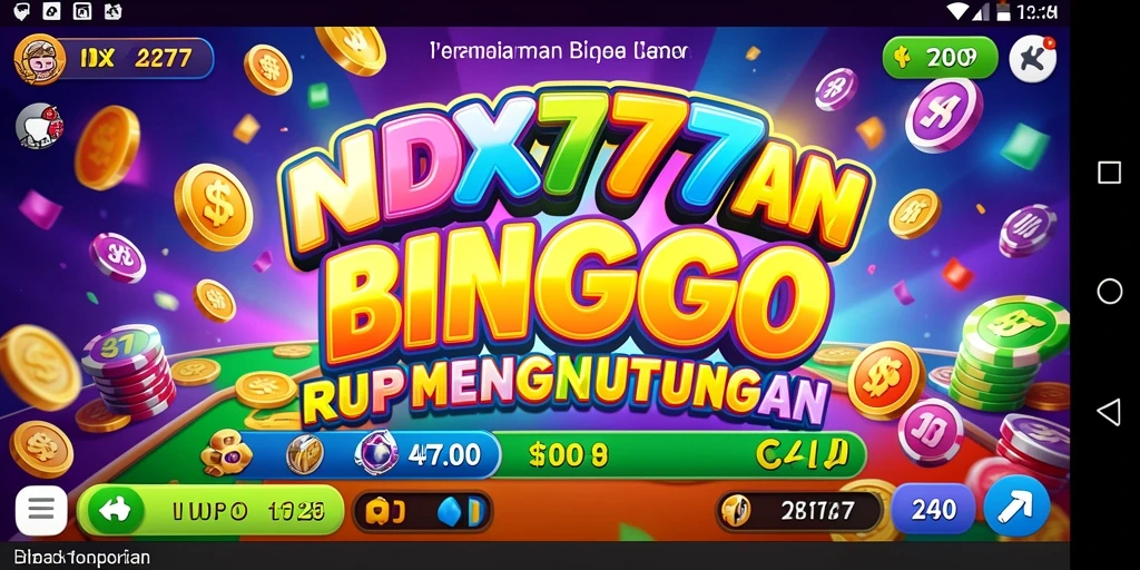 Tampilan gameplay seru dari IDX777 dalam permainan Bingo.