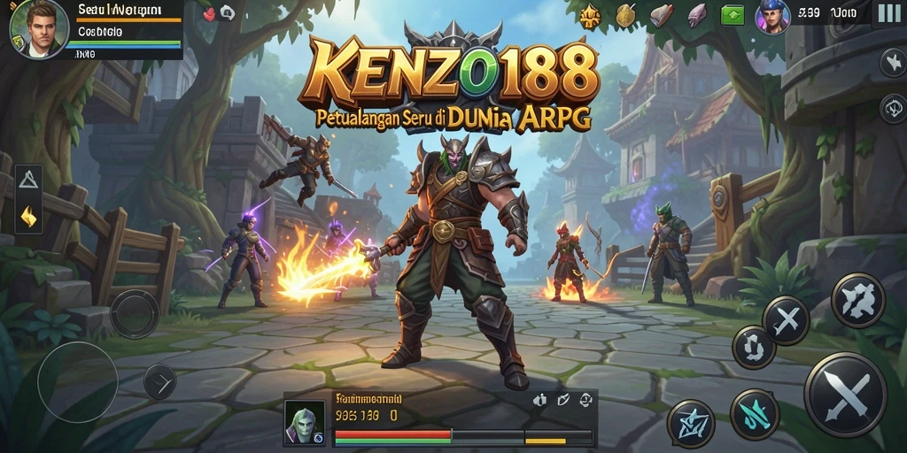 Gameplay seru KENZO188 dalam dunia ARPG yang menakjubkan.