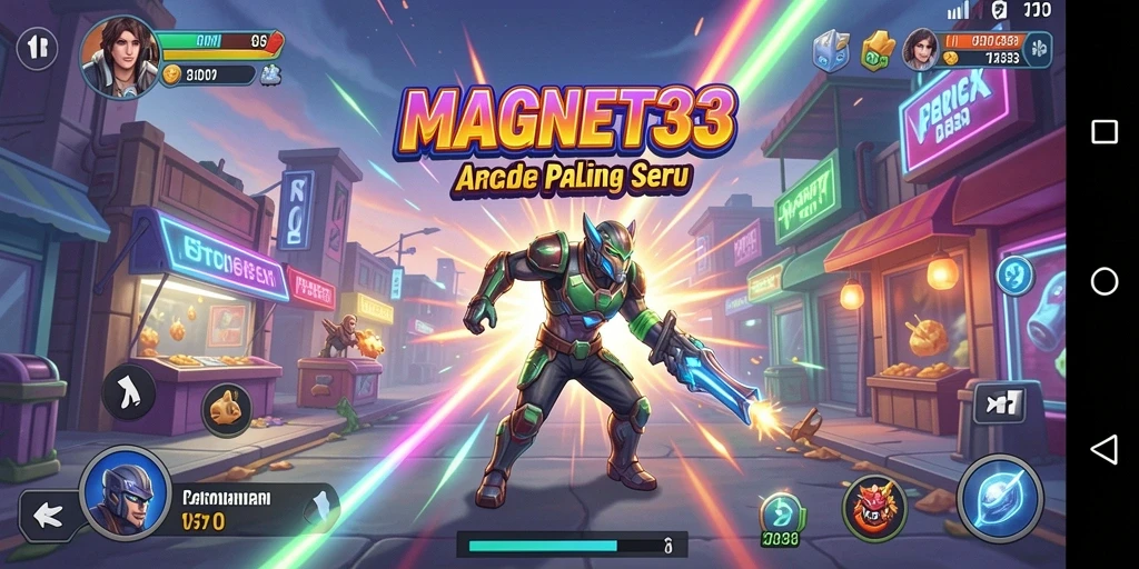 Tampilan menarik dari gameplay seru MAGNET33.
