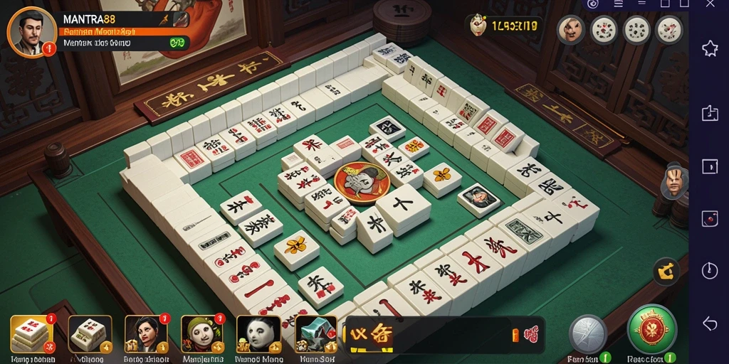 Tampilan gameplay <strong>MANTRA88</strong> yang seru dan menarik.