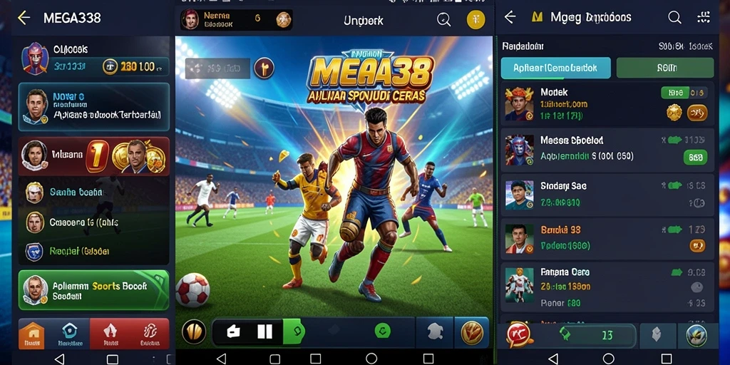 Tampilan menarik dari gameplay sportsbook MEGA338.