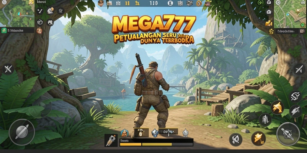 Tampilan menakjubkan dari gameplay MEGA777 yang penuh petualangan.