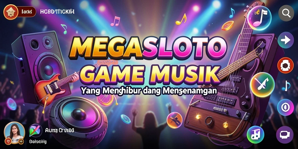 Tampilan antarmuka gameplay MEGASLOTO yang menarik dan interaktif.