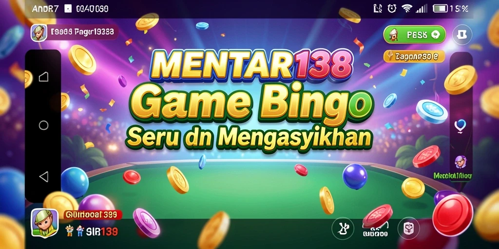 Tampilan gameplay Bingo yang memikat di MENTARI138.