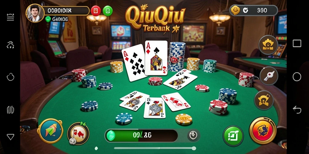 Tampilan gameplay QiuQiu yang mendebarkan di MPOID.