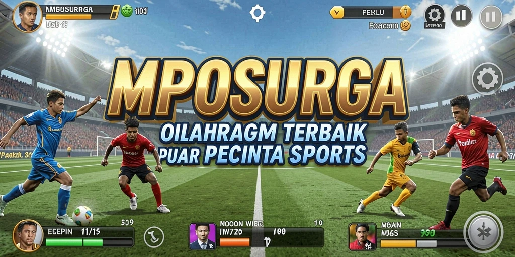 Tampilan gameplay MPOSURGA yang mengasyikkan dan penuh aksi.