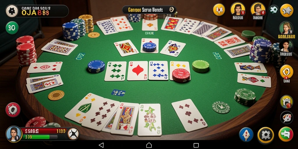 Tampilan gameplay OJA89 yang seru dan menantang.
