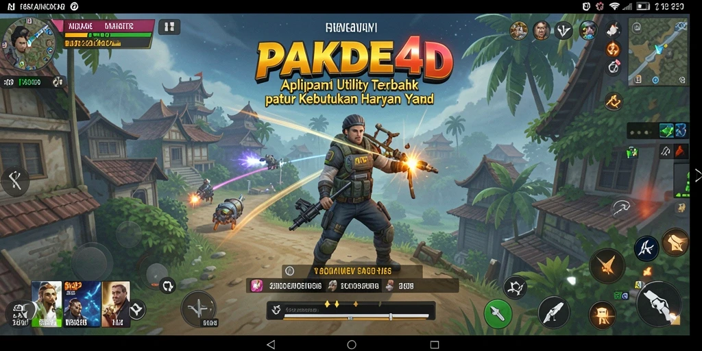 Tampilan antarmuka utama aplikasi PAKDE4D yang ramah pengguna dan fungsional.