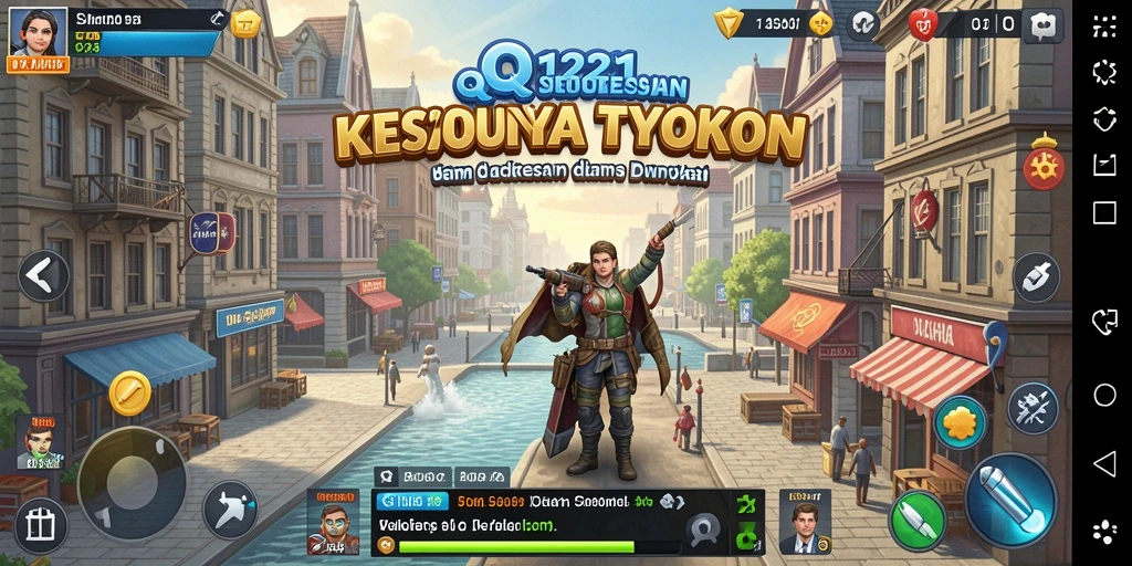 Tampilan gameplay yang menarik dalam QQ1221.