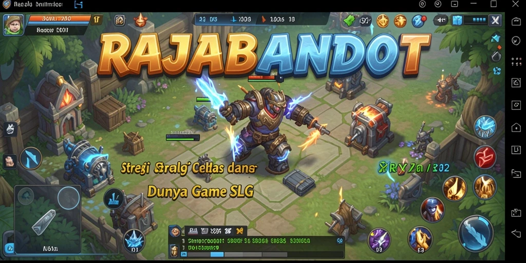 Tampak menakjubkan dari gameplay SLG RAJABANDOT.