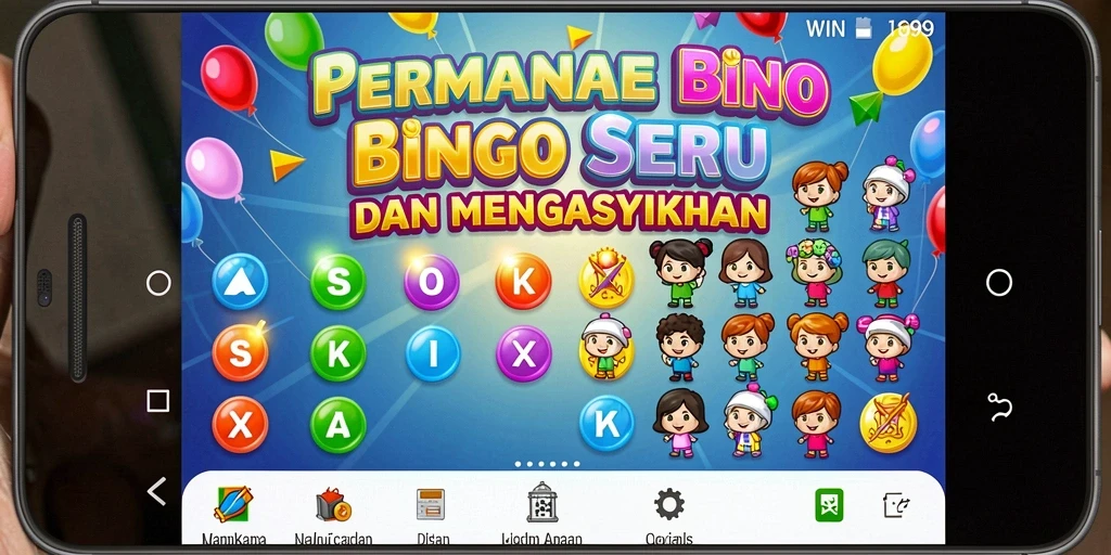 Screenshot utama WIN199 menampilkan gameplay Bingo yang seru dan interaktif.
